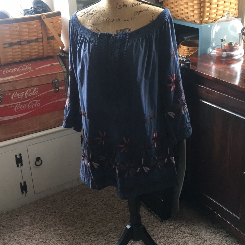 Sundance Navy Blue Tunic